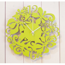 【ギフト・名入れ】ハワイアン　aloha clock　選べるカラー 8枚目の画像