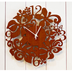 【ギフト・名入れ】ハワイアン　aloha clock　選べるカラー 7枚目の画像