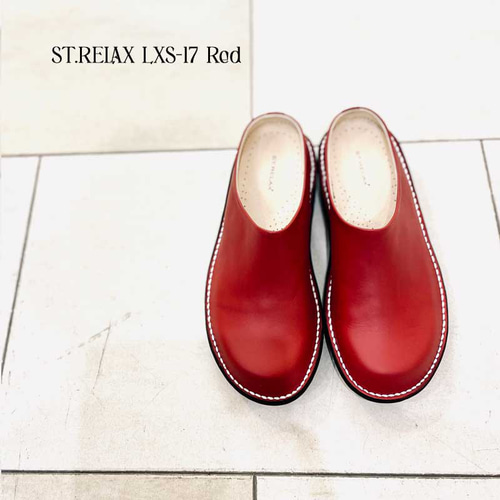 ◇体に優しいコンフォートシューズ/サボシューズ LXS-17/RED ◇体に優しいコンフォートシューズ/サボシューズ LXS-17/RED