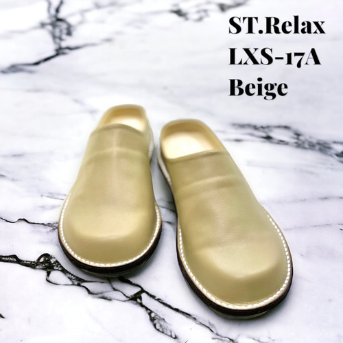 ⭐︎レディスコンフォートサボシューズ⭐︎ST.Relax／レッド／M リニュアルのため生産終了◇体に優しいコンフォートシューズ