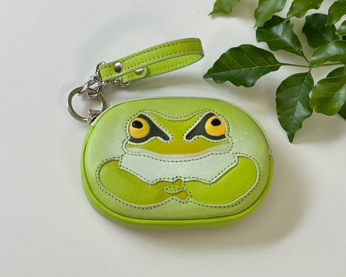 コーチ がま口タイプ カエルモチーフ コインケース【美品、希少