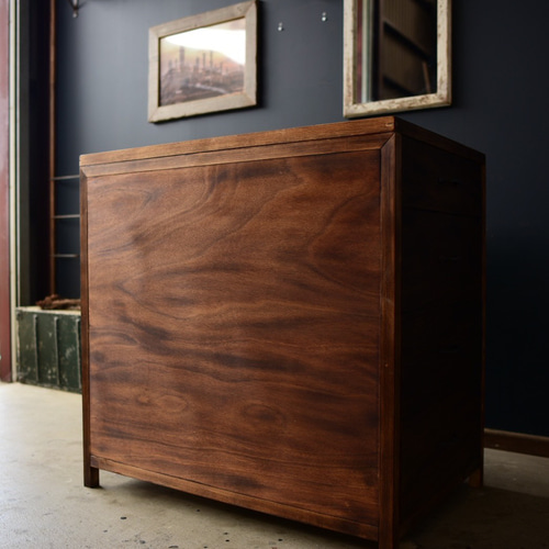 ガラスのショーケースキャビネット チェスト・キャビネット オーダー