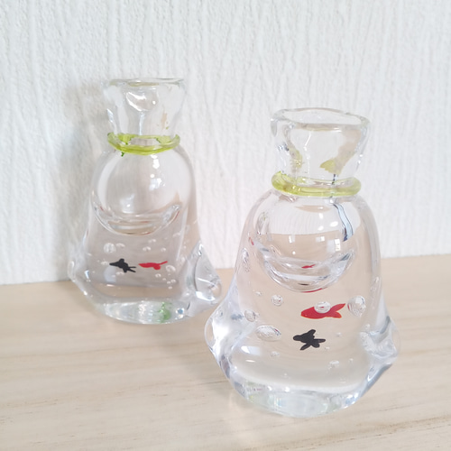東京・恵比寿 / 有田焼やきもの市場】プラチナ流水 金魚絵 花瓶