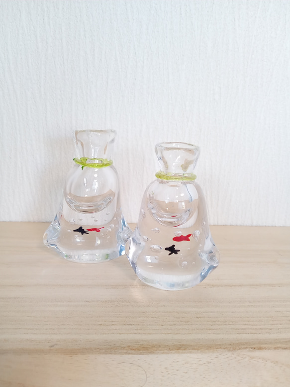 金魚の一輪挿し　赤　 8枚目の画像