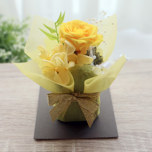 プリザーブドフラワーまとめ売り イニシャルプリザーブドフラワーBOX【イニシャル変更可能