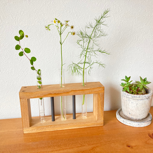 送料無料 試験管花瓶 フラワーベース 一輪挿し・花瓶・花器 AZZURRO