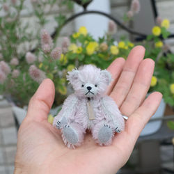 りー様オーダー品 ミニチュアテディベア ピンクオレンジ セーラー