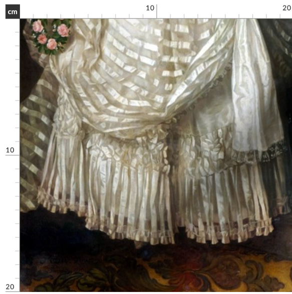 マリーアントワネット 貴婦人 クィーン 生地 輸入生地 ロココ調 ビクトリア 中世フレンチ宮廷 4枚目の画像