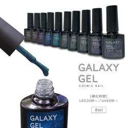 【10種顏色的Galaxy Gel】用磁鐵設計美麗的光芒 第1張的照片