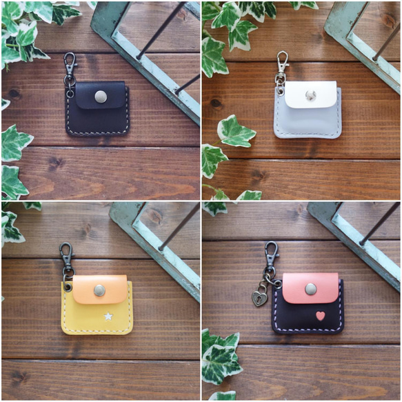 【受注製作】好きな色でつくる、スマートタグケース　Air Tag / Tile Mate / Eufy 【送料無料】 17枚目の画像