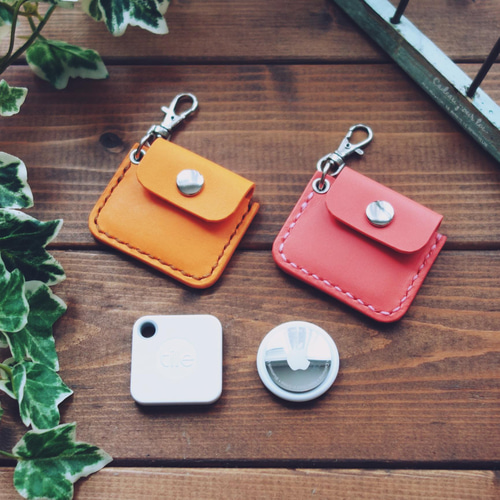 受注製作】好きな色でつくる、スマートタグケース Air Tag / Tile Mate
