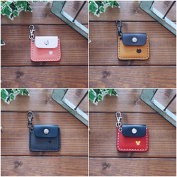 【受注製作】好きな色でつくる、スマートタグケース　Air Tag / Tile Mate / Eufy 【送料無料】 14枚目の画像