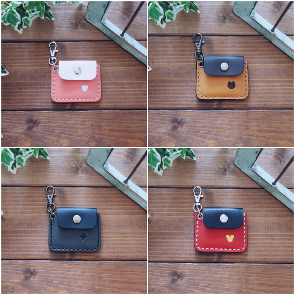 【受注製作】好きな色でつくる、スマートタグケース　Air Tag / Tile Mate / Eufy 【送料無料】 14枚目の画像