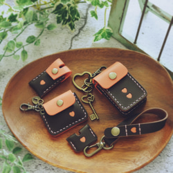 【受注製作】好きな色でつくる、スマートタグケース　Air Tag / Tile Mate / Eufy 【送料無料】 20枚目の画像