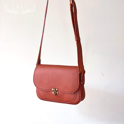 chiiiibagレザーショルダーバッグ レッド 0_917d46043eeda80f55e84af0f4e5