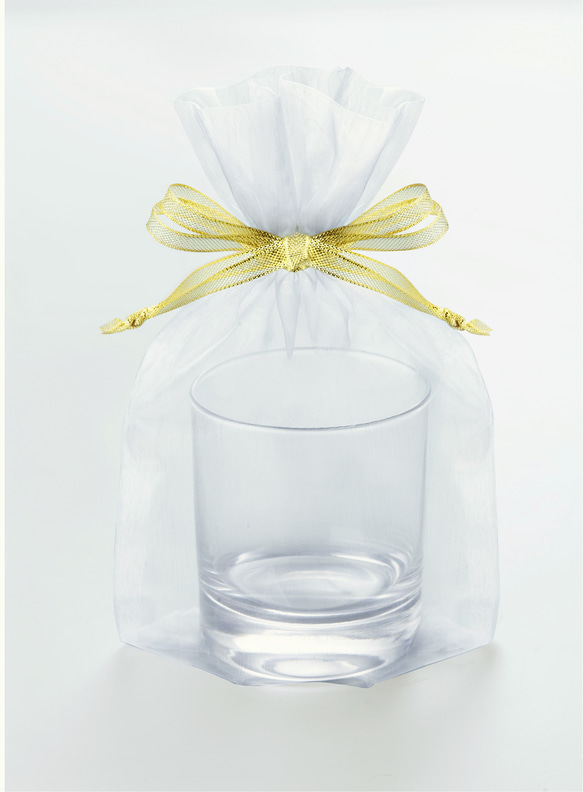 「縁起グラス」東京切子（花切子）ロックグラス　菊亀甲　桜宴　～きくきっこう　さくらうたげ～ 3枚目の画像