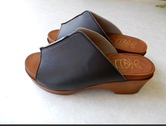 舒適貼合雙腳，寬鬆，輕便，自然，木屐，柔軟涼鞋 720 號 第11張的照片