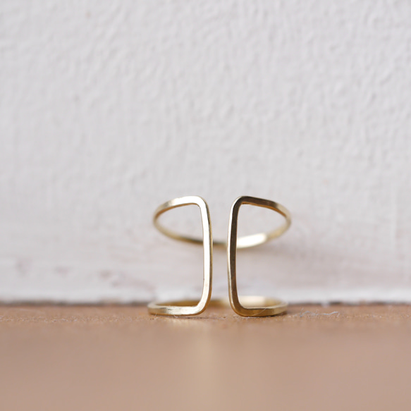 再販  BRASS　*FREE*　リング　受注製作 3枚目の画像