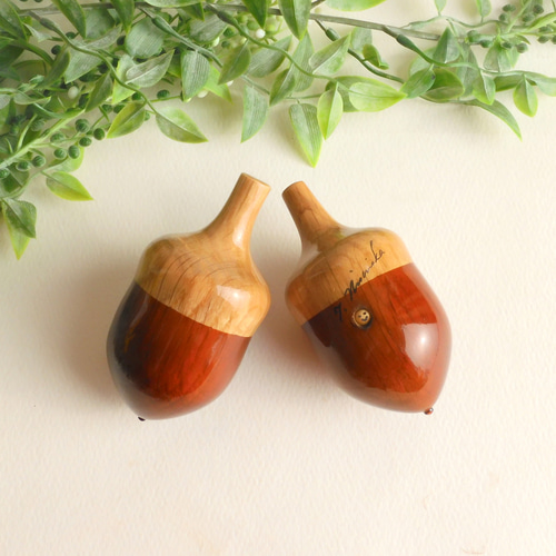 楢のどんぐり / Wooden corn その他置物 工房西岡 通販 5785701