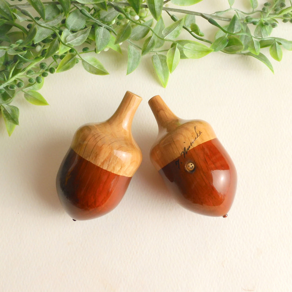 楢のどんぐり / Wooden corn その他置物 工房西岡 通販 5785701