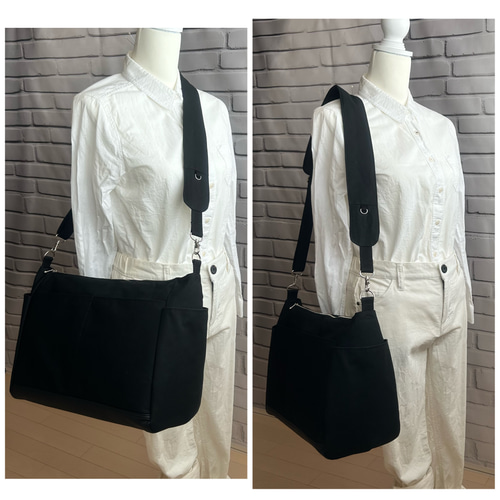 2way サイドポケットが便利な ショルダーバッグ ボディーバック