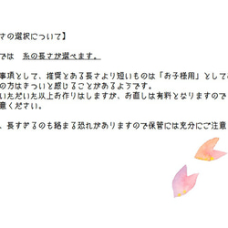 ご購入に関しての注意事項 4枚目の画像