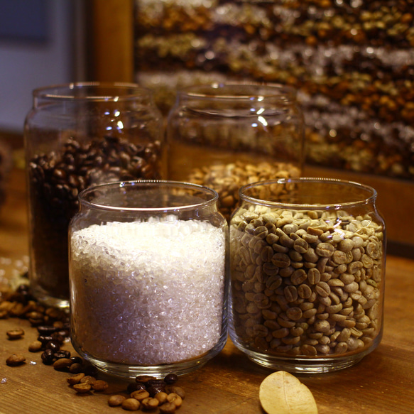 コーヒービーンズセレモニー　フレーム　結婚証明書　Msize to and 生豆 浅煎り We