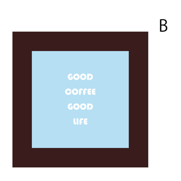 コーヒービーンズセレモニー　フレーム　結婚証明書　Msize to and 生豆 浅煎り We