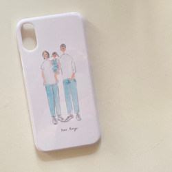 世界に1つのオリジナルイラスト スマホケース】オーダーメイド