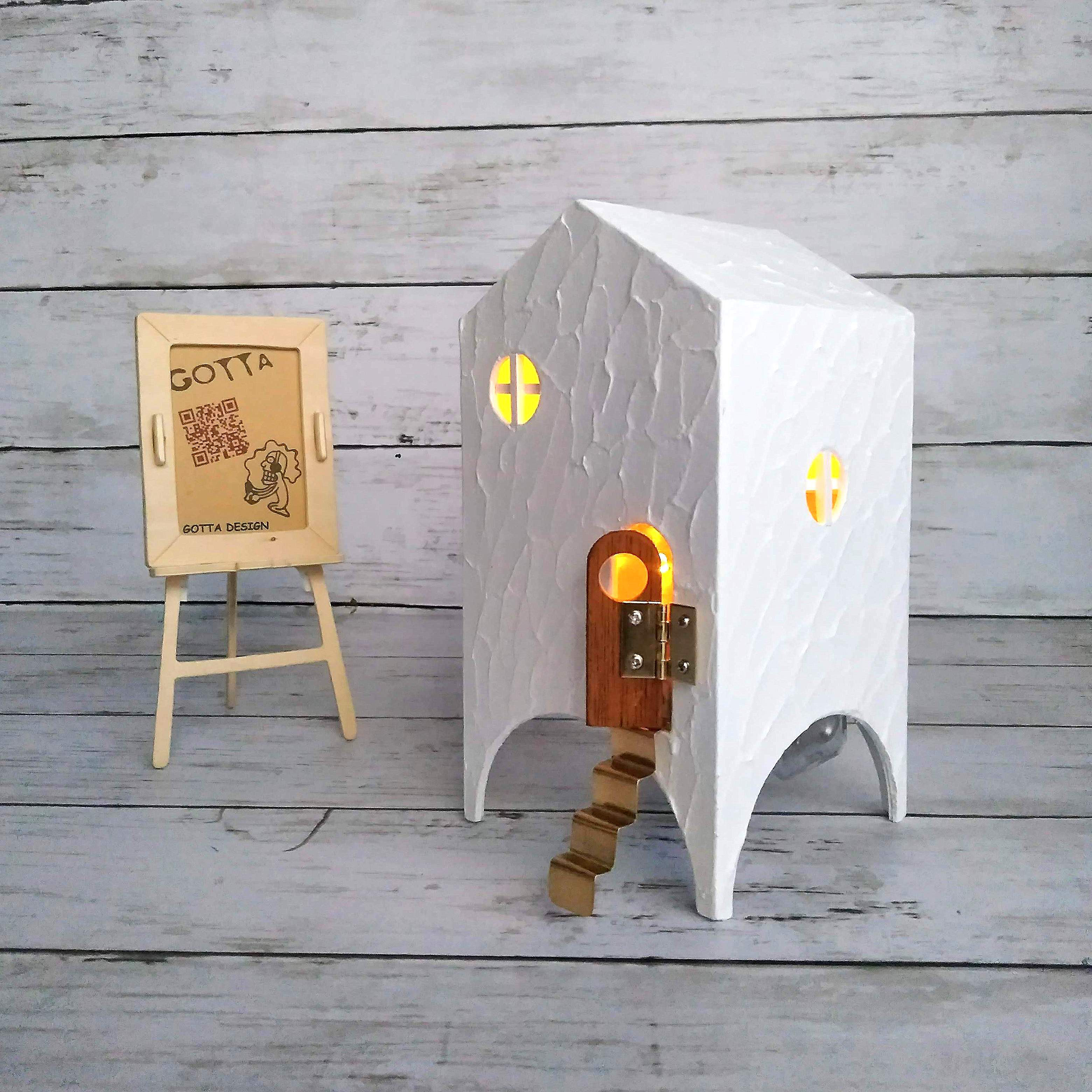 ★再制作できます★家灯(LED電池仕様)