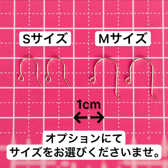 K10ペダルチェーンピアス   華奢 5枚目の画像