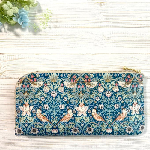 選べる＊ラミネート＊ L字ファスナー長財布 10×20㎝ 11×21㎝ リバティ