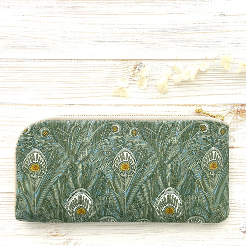 選べる＊ラミネート＊ L字ファスナー長財布 10×20㎝ 11×21㎝ リバティ