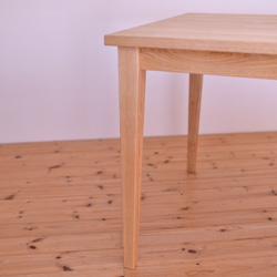 国産クリ無垢材 テーブル・ナチュラル仕上げ ※サイズオーダー可！ 6枚目の画像