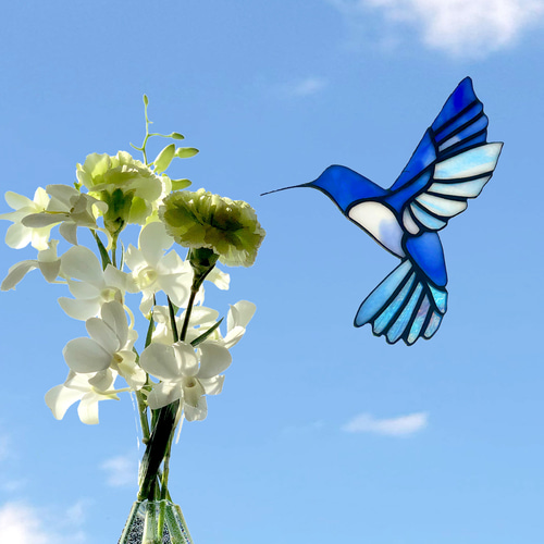 トロント・ステンドグラス Hummingbird ハミングバード ハチドリ トロント・ステンドグラス Hummingbird ハミングバード ハチドリ