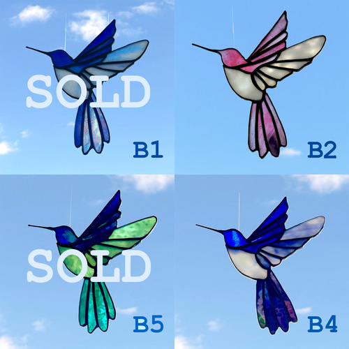 トロント・ステンドグラス Hummingbird ハミングバード ハチドリ Amazon.co.jp: ハチドリ ステンドグラス 鳥 ウィンドウ吊り下げ