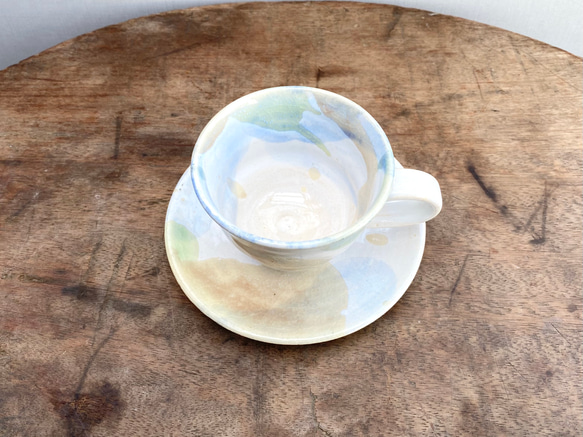 コバルト雲のカップ&ソーサー(ピンク) 7枚目の画像