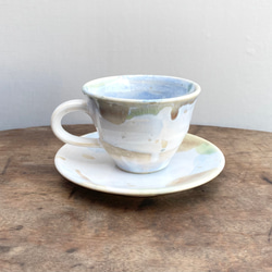 コバルト雲のカップ&ソーサー(ピンク) 4枚目の画像