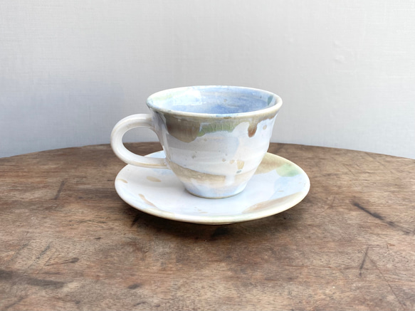 コバルト雲のカップ&ソーサー(ピンク) 4枚目の画像