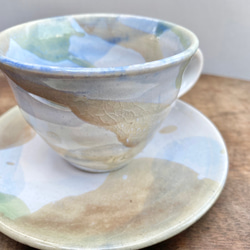 コバルト雲のカップ&ソーサー(ピンク) 6枚目の画像