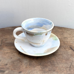 コバルト雲のカップ&ソーサー(ピンク) 3枚目の画像