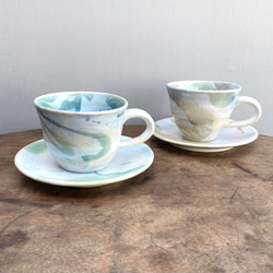 コバルト雲のカップ&ソーサー(ピンク) 9枚目の画像