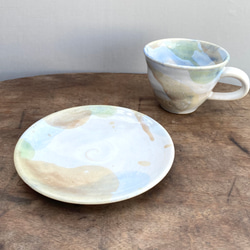 コバルト雲のカップ&ソーサー(ピンク) 5枚目の画像