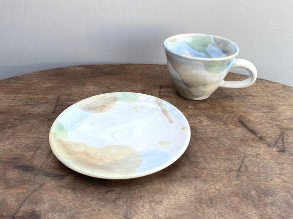 コバルト雲のカップ&ソーサー(ピンク) 5枚目の画像