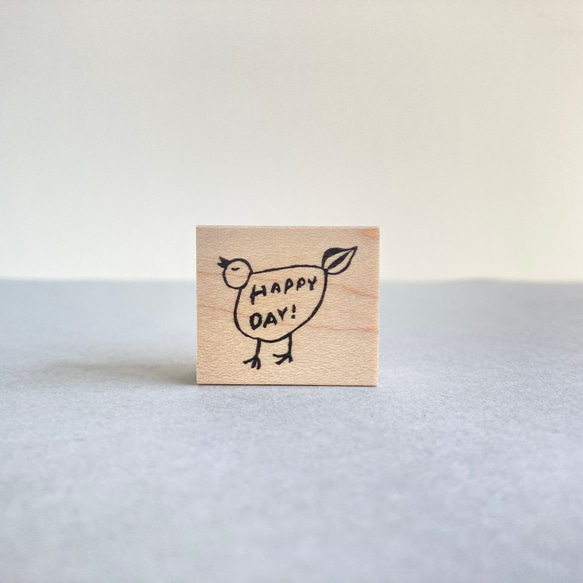 HAPPY DAY! 【ラバースタンプ】鳥 1枚目の画像