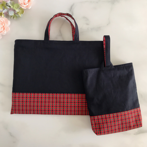 レッスンバッグ ʚ♥ɞ ハンドメイド　入園入学　コップ袋　絵本バッグ　給食袋 給食袋ʚ♥ɞハンドメイド 入園入学 コップ袋 レッスンバッグ 巾着 体操