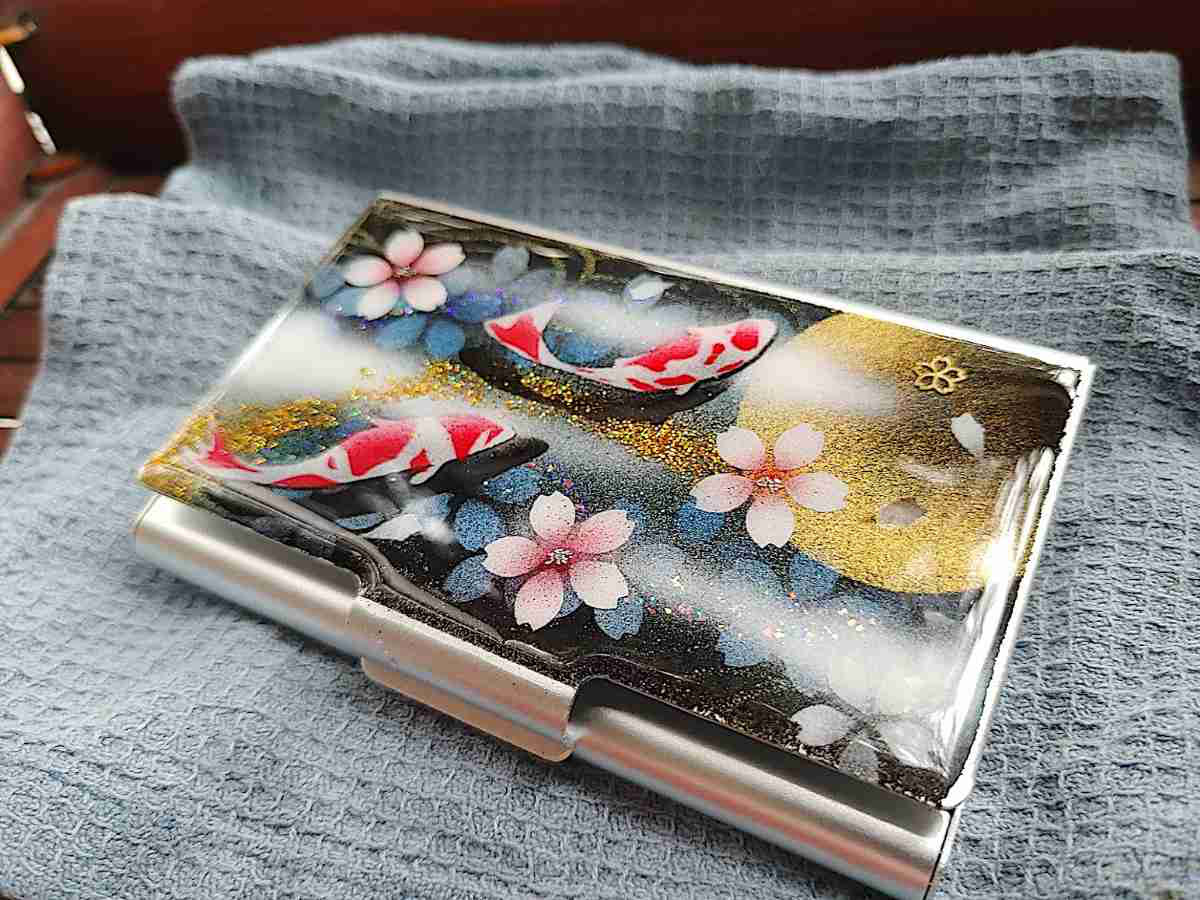 【送料無料】匠の技！和柄名刺入れ「意」和風カードケース