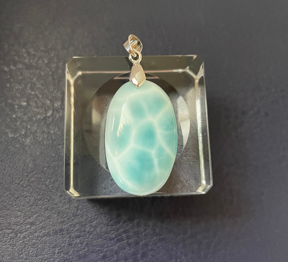 Larimar Sgrade #Lr029 〜ラリマーネックレス 5枚目の画像