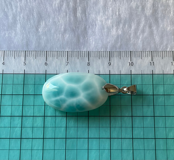 Larimar Sgrade #Lr029 〜ラリマーネックレス 8枚目の画像