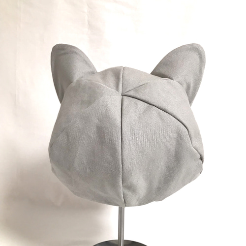 オーダー制作】猫耳キャスケット ロシブル キャスケット Paula's